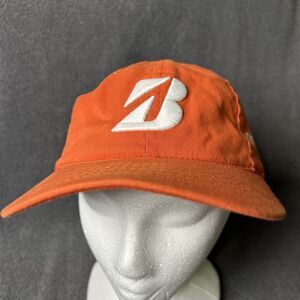 Bridgestone Golf B330 Hat Orange Men’s Adjustable Cap